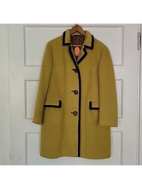 VINTAGE Rare Tyrolean Wool Coat Fully Lined M